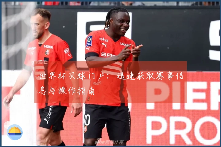 世界杯买球门户：迅速获取赛事信息与操作指南