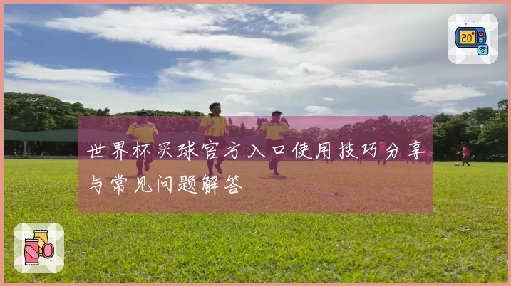 世界杯买球官方入口使用技巧分享与常见问题解答